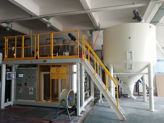 Adhesive Automatic Corrugated Sheet Pasting Machine Corrugated Production Line 800-2500kgs/batch