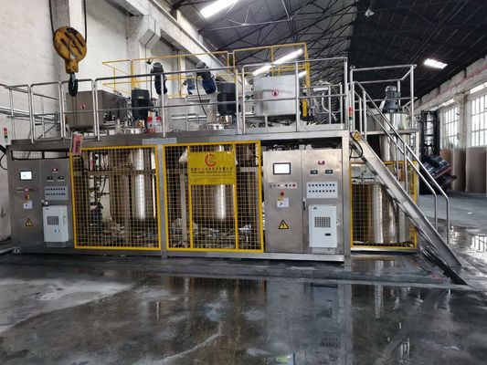 60KW System Power Starch Glue Mixer Machine 1500-6000Kgs/Batch