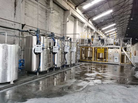60KW System Power Starch Glue Mixer Machine 1500-6000Kgs/Batch