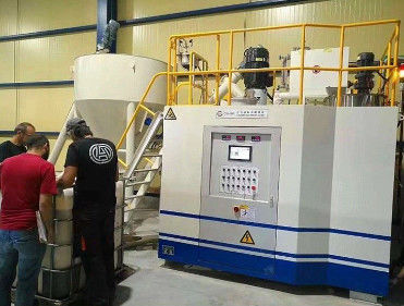 Carbon Steel Automatic Starch Mixer  Corrugated Box Gluer Production capability 800-1600Kgs/Hour