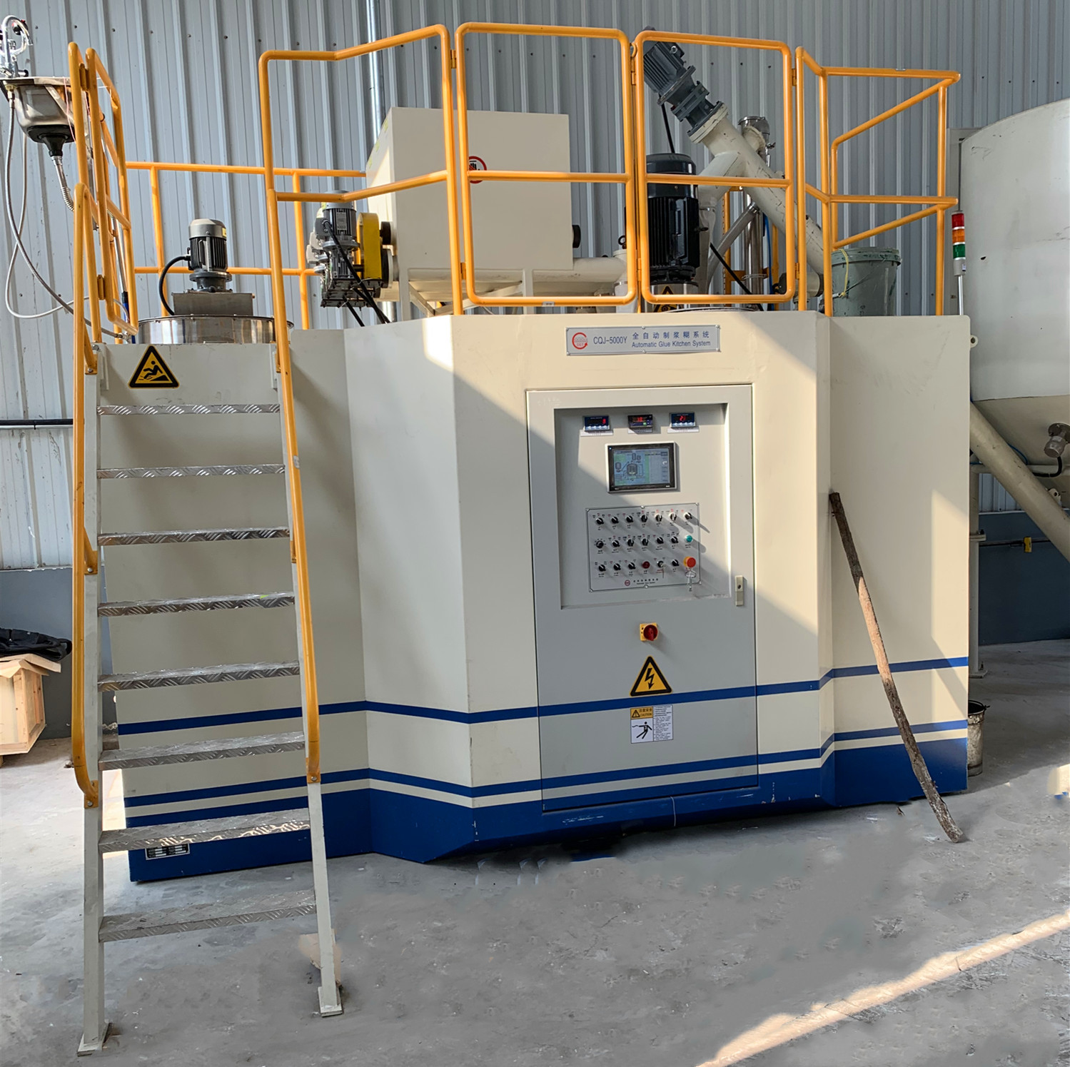 Stainless Steel Automatic Batching System Corrugated Box Gluer Machine