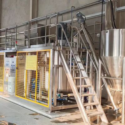 Automatic Corrugated Sheet Pasting Machine SUS 304 Stainless Steel 800-2500kgs/Batch